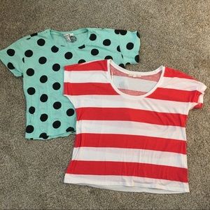 Forever 21 Long crop t-shirts